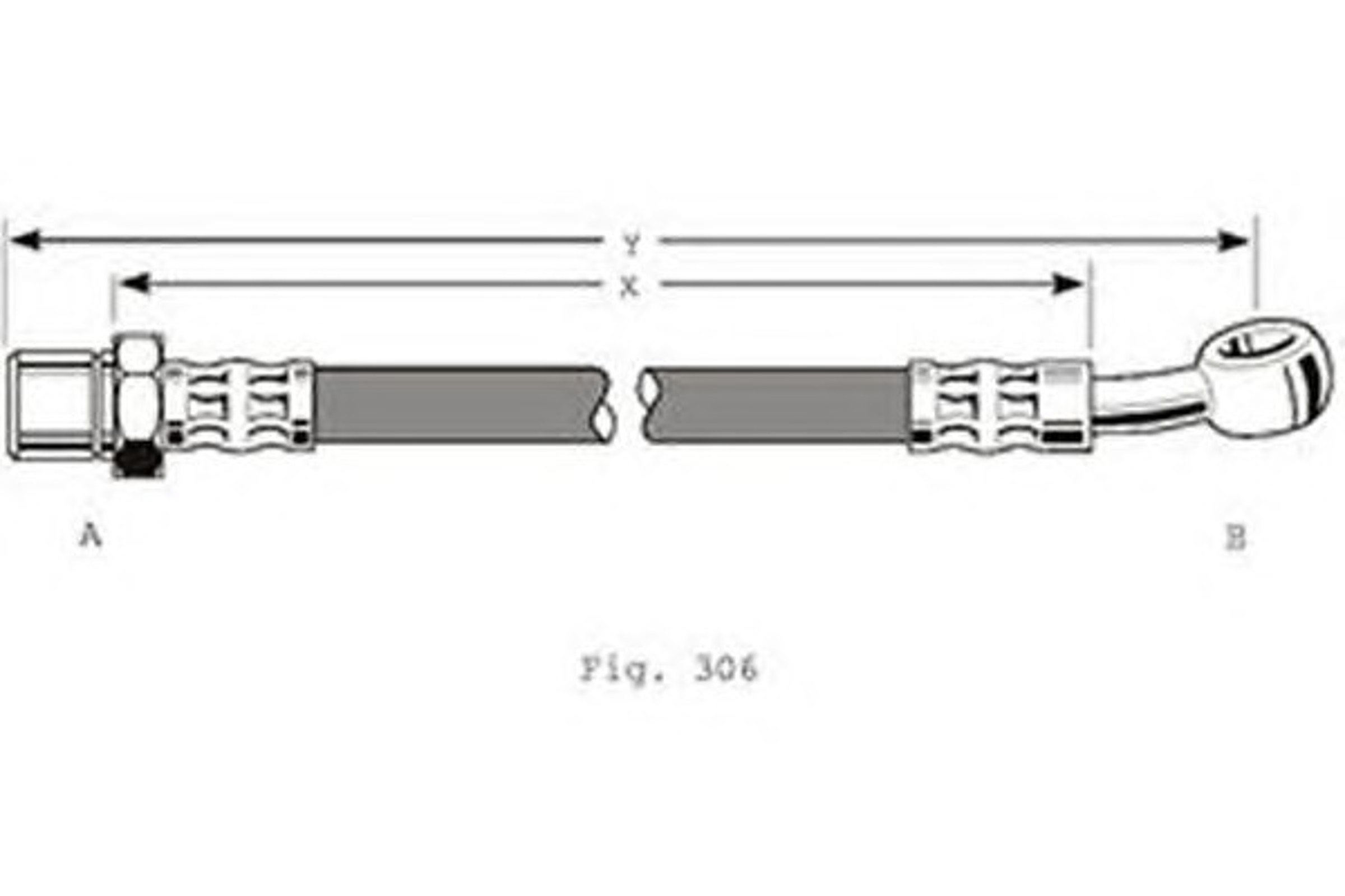 Шланг тормозной GIRLING 9004192