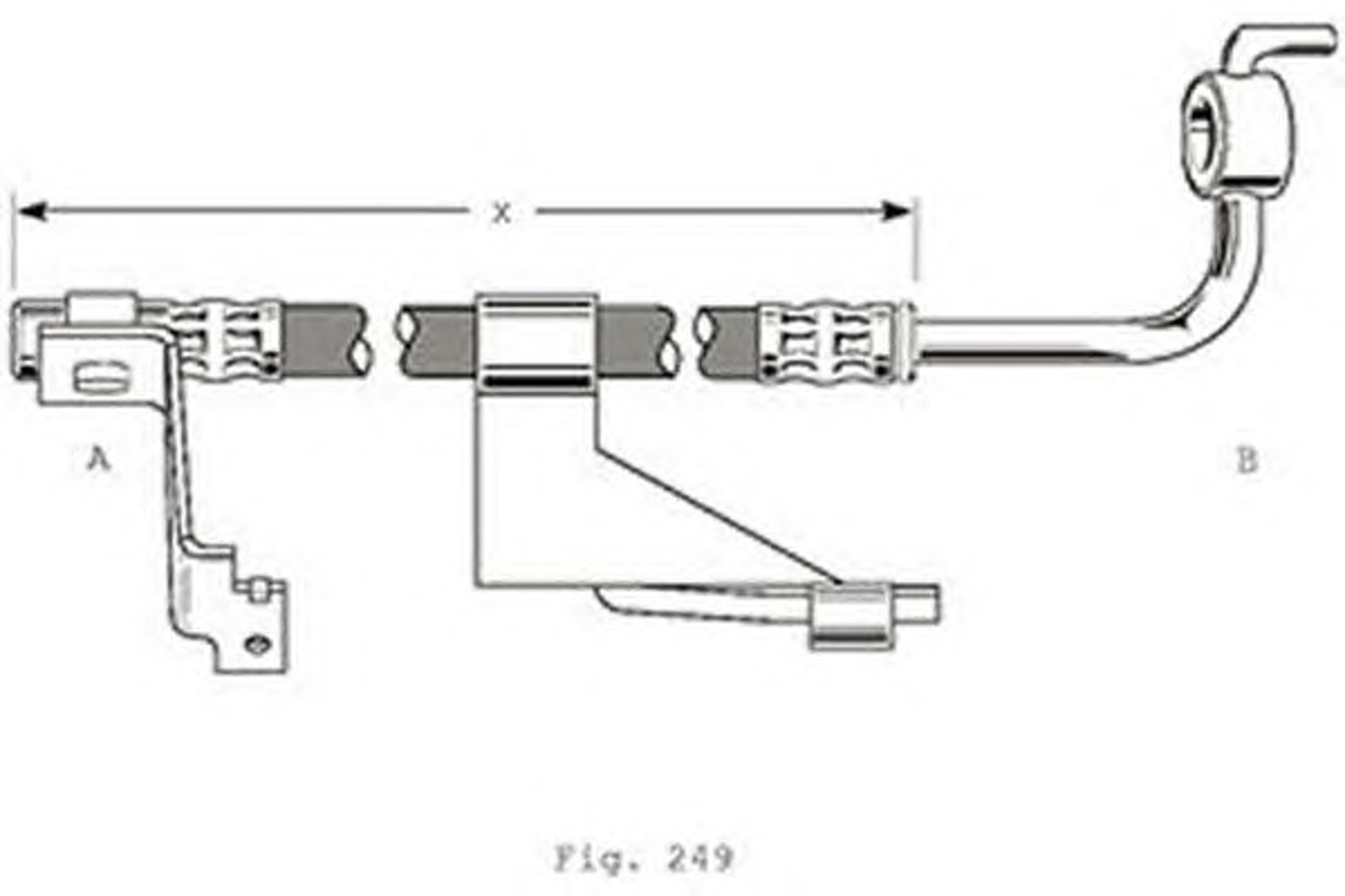 Шланг тормозной GIRLING 9004364