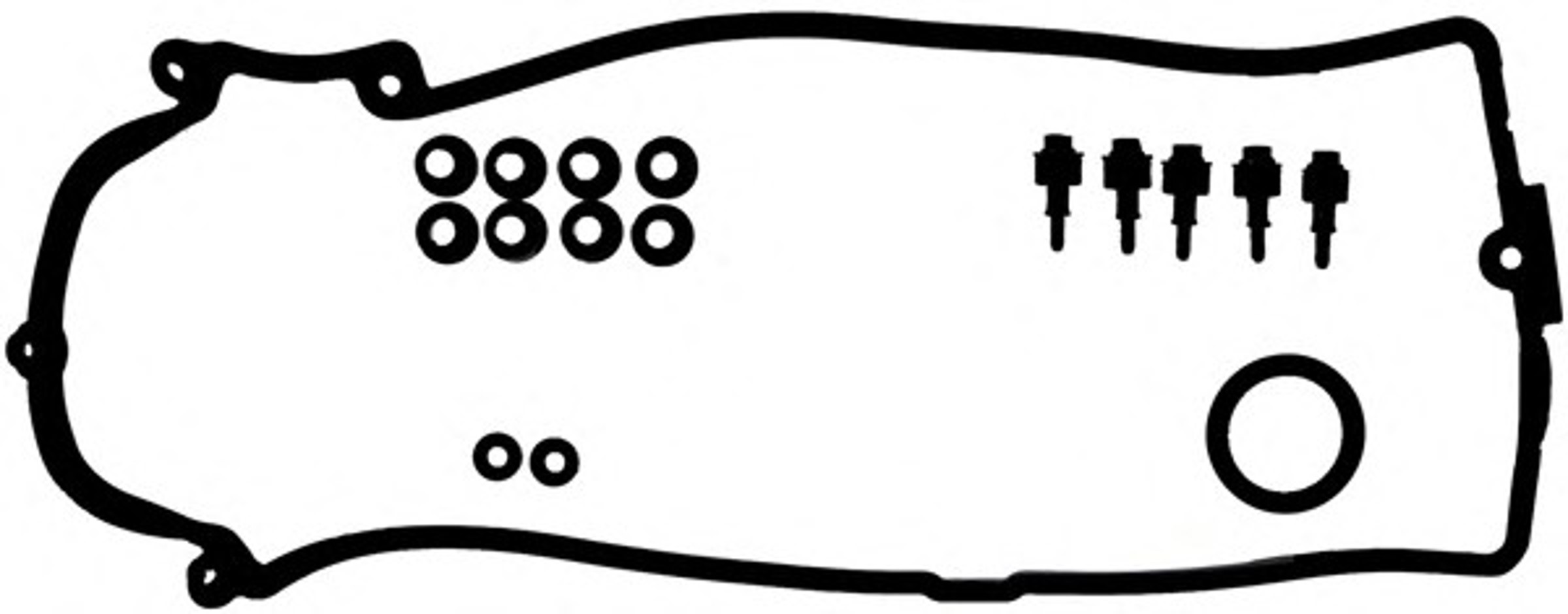 Прокладка клапанной крышки GLASER V38081-00