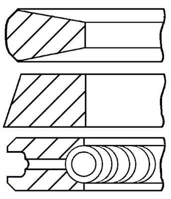 Комплект поршневых колец