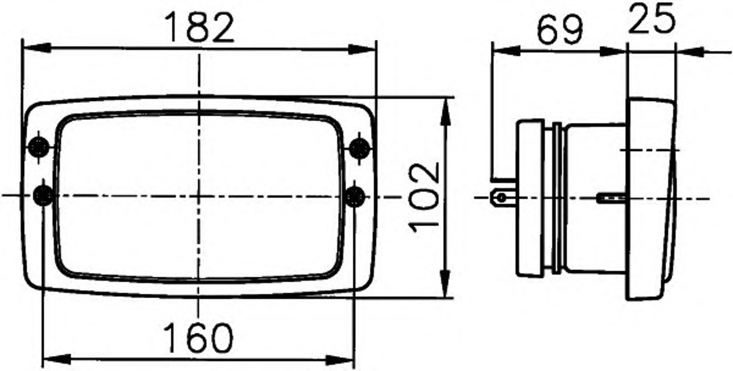 Фара HELLA/BEHR/PAGID 1AB 006 213-001