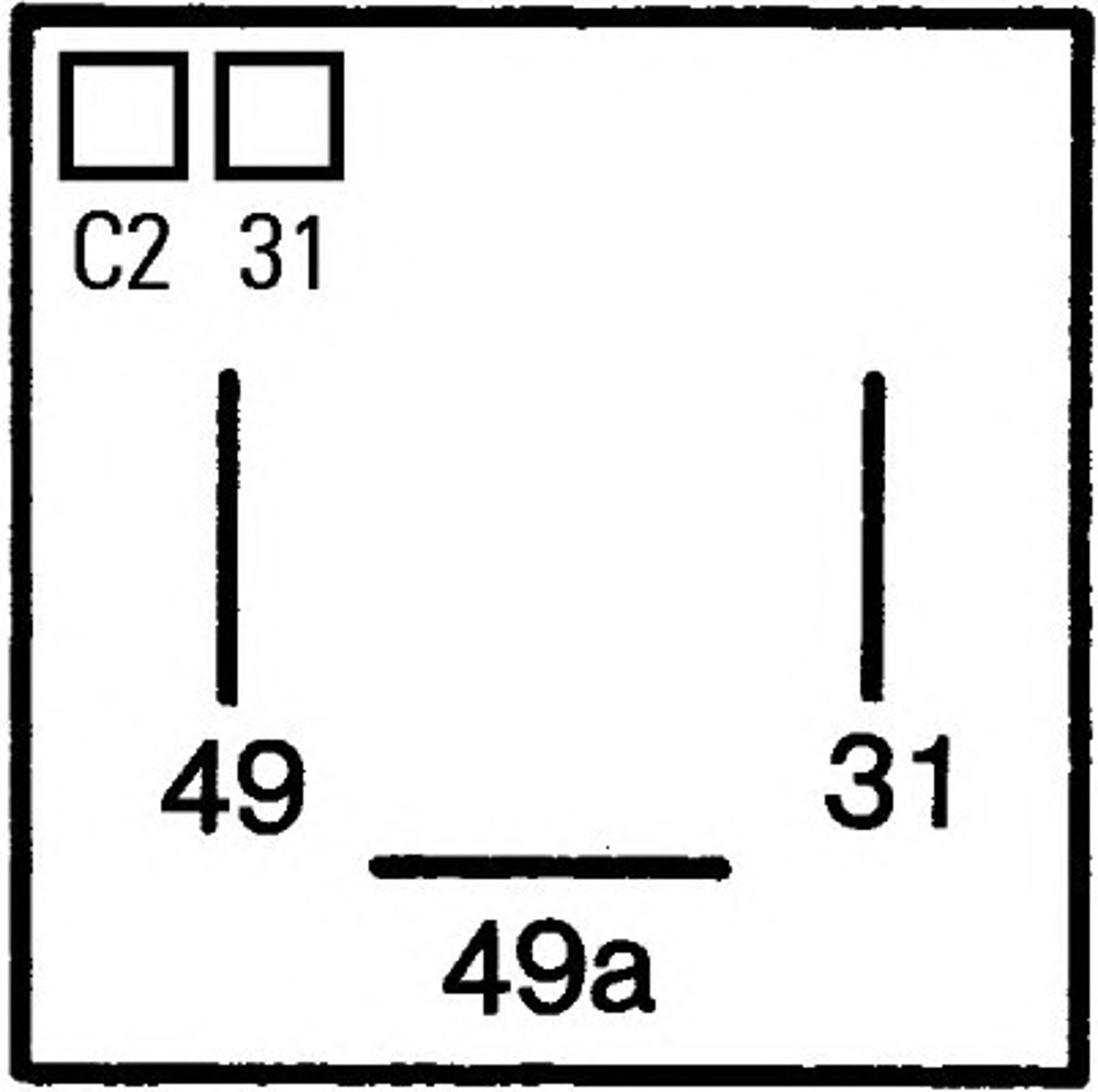Реле (2+1(6)x21w ep 2+1(6)x21w ep) HELLA/BEHR/PAGID 4DM005698-021