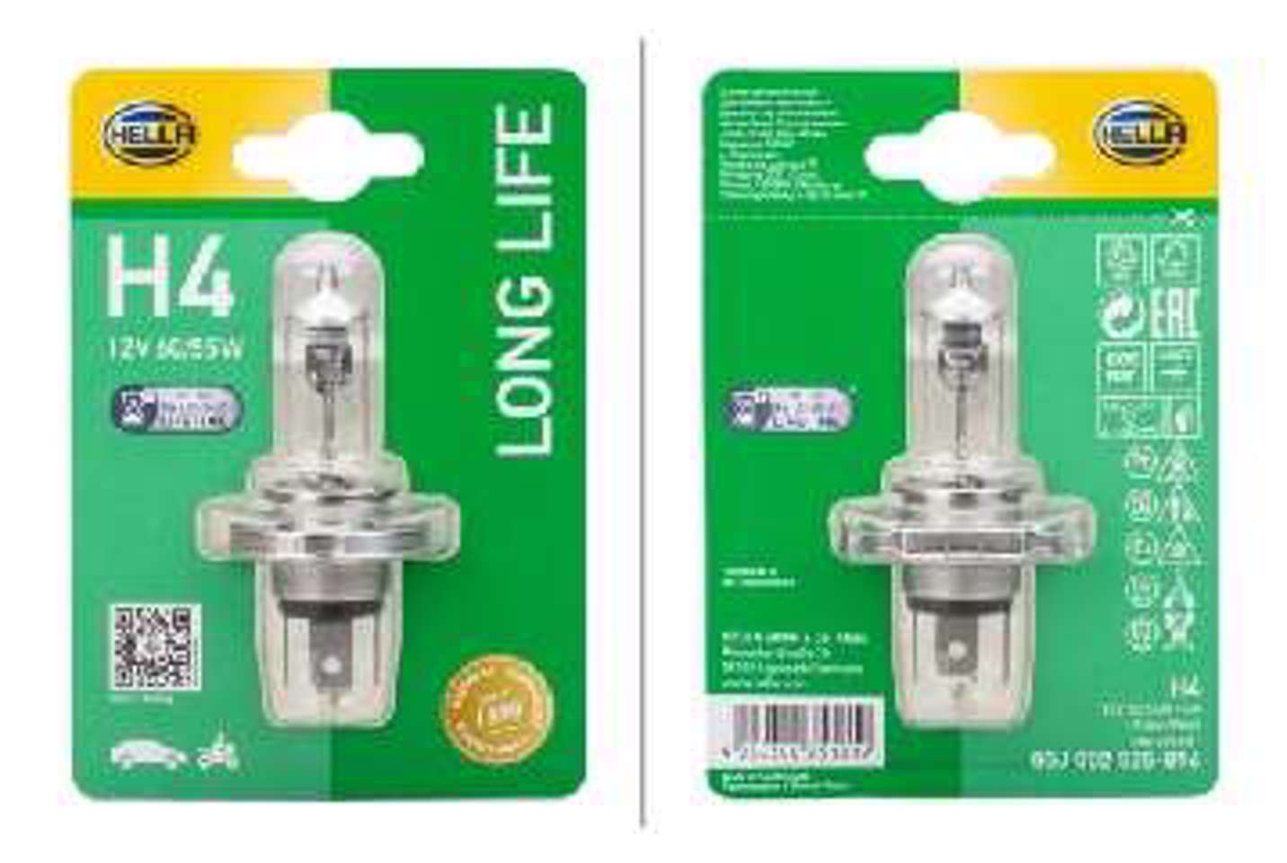 Лампа накаливания h4 12v 60/55w p43t l HELLA/BEHR/PAGID 8GJ002525-896