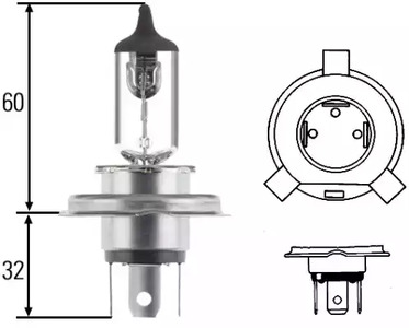 Лампа галогенная HELLA/BEHR/PAGID 8GJ 002 525-481