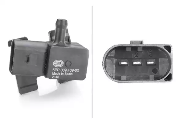 Датчик давления выхлопных газов HELLA/BEHR/PAGID 6PP009409-021