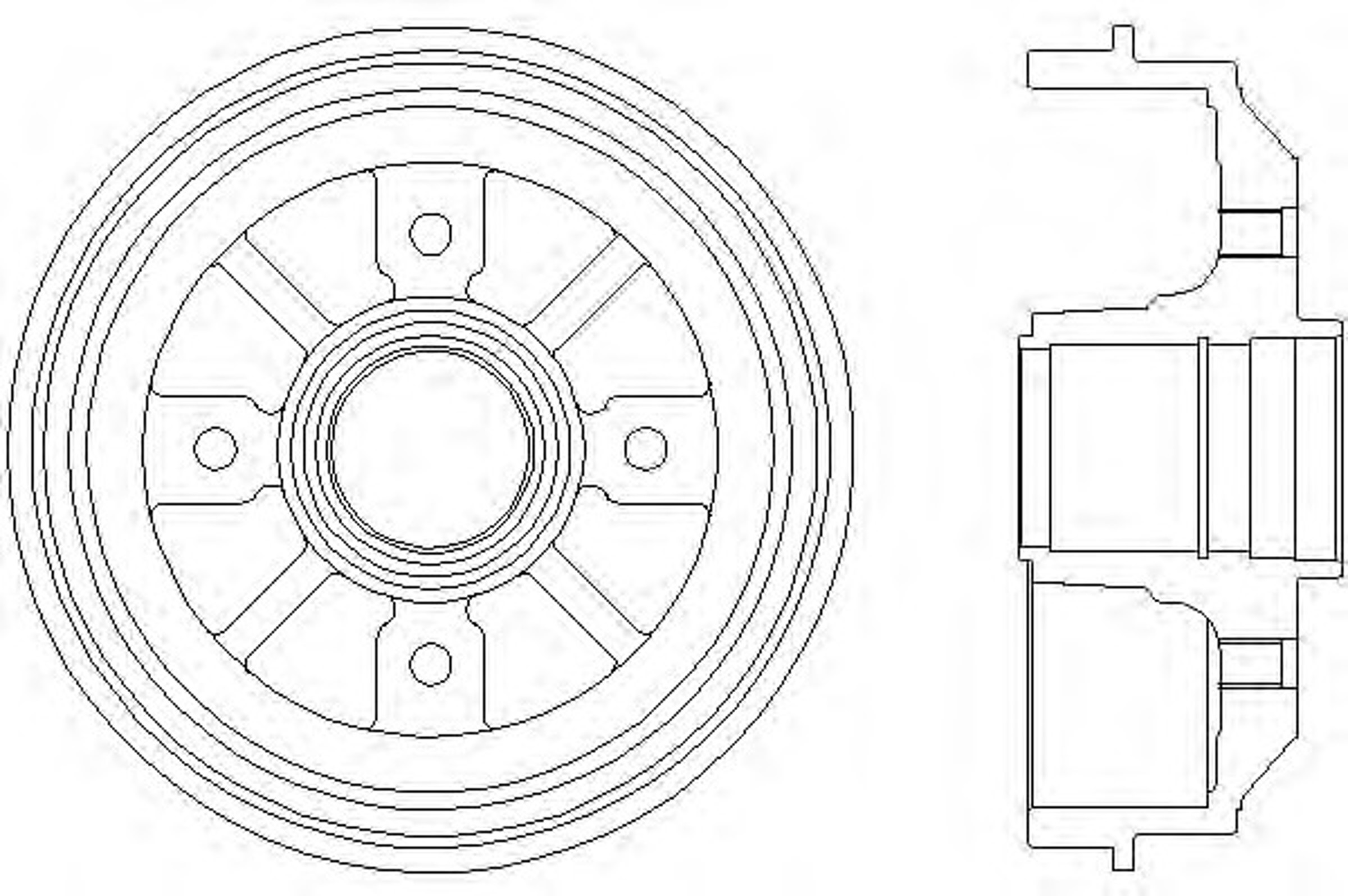 Барабан тормозной HELLA/BEHR/PAGID 62507