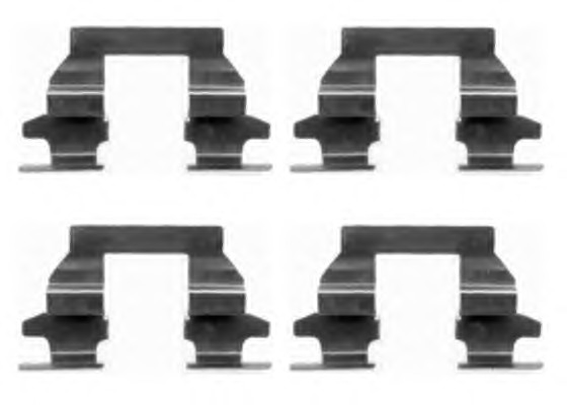 Пружинки тормозных колодок HELLA/BEHR/PAGID K0253