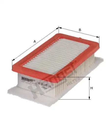 Фильтр воздушный HENGST FILTER E2151L