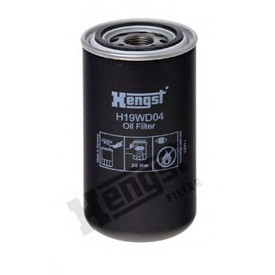 Фильтр масляный HENGST FILTER H19WD04