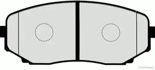 Тормозные колодки HERTH+BUSS JAKOPARTS J3603005
