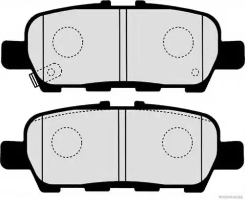 Тормозные колодки HERTH+BUSS JAKOPARTS J3611051