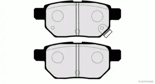 Тормозные колодки HERTH+BUSS JAKOPARTS J3612033