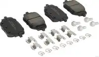 Колодки тормозные дисковые комплект HERTH+BUSS JAKOPARTS J3612053