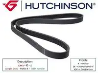 Ремень навесного оборудования HUTCHINSON 1042K3