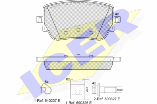 182352 0004207600 mercedes a-class iv (w177) 03.2018- r ICER 182352
