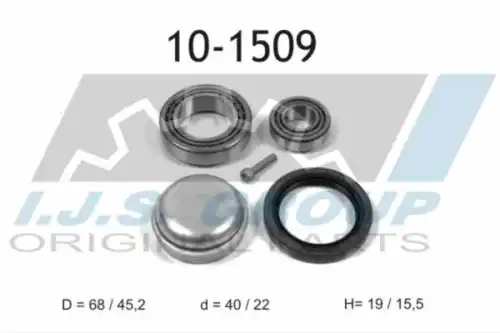 Подшипник ступичный mercedes-benz cls (c218) 11-17 IJS GROUP 10-1509