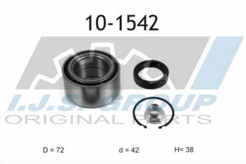 Подшипник ступичный subaru impreza (gd) 2.0 IJS GROUP 10-1542