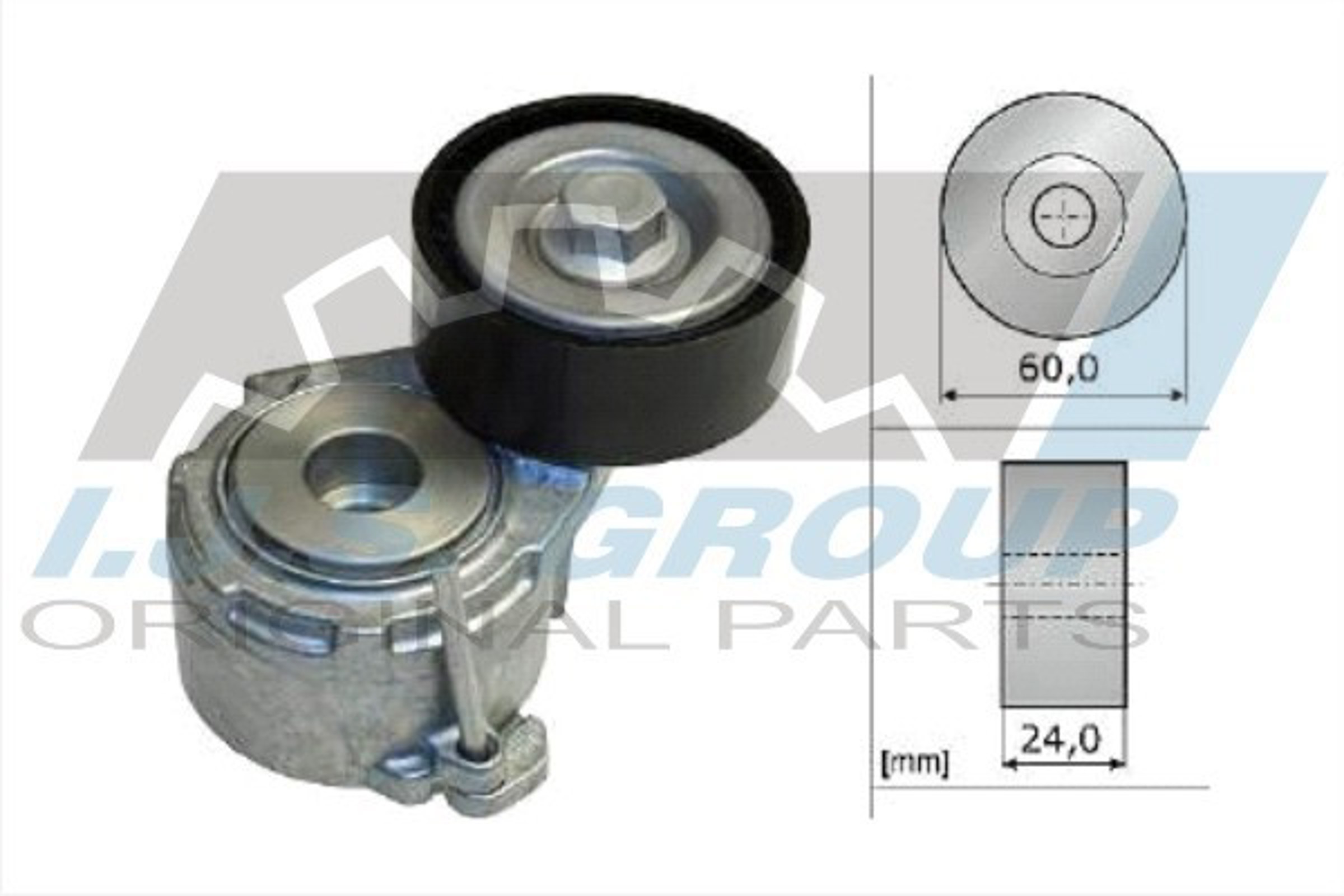 Натяжитель поликлинового ремня citroen c4 i IJS GROUP 93-1211