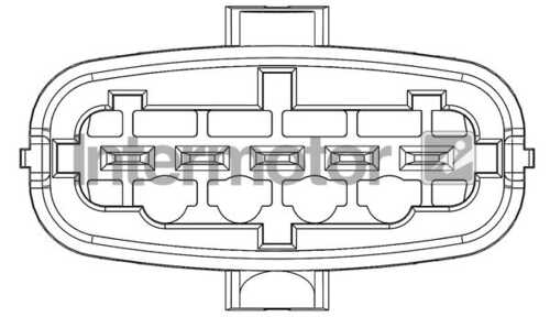 Расходомер воздуха INTERMOTOR 19823-M