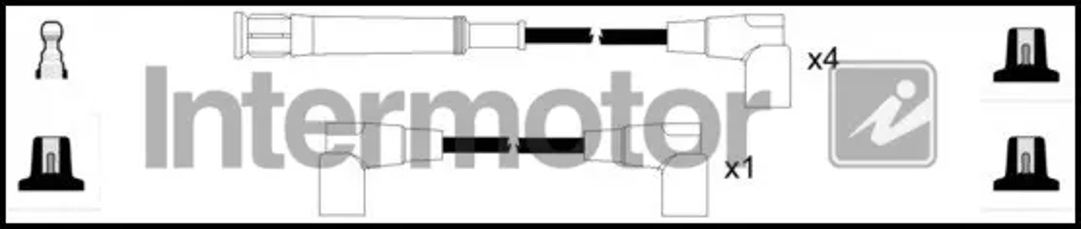 Комплект проводов зажигания INTERMOTOR 73496