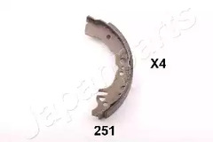 Колодки тормозные барабанные JAPANPARTS GF-251AF
