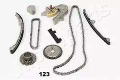 Цепь привода распредвала грм (комплект) JAPANPARTS KDK-123
