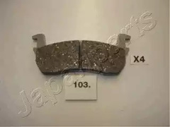 Тормозные колодки JAPANPARTS PA-103AF