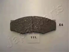 Колодки тормозные дисковые JAPANPARTS PA-111AF