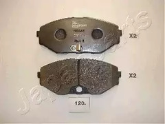 Тормозные колодки JAPANPARTS PA-120AF