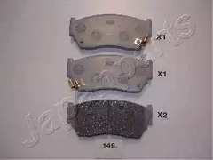 Колодки тормозные дисковые JAPANPARTS PA-149AF
