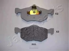 Тормозные колодки JAPANPARTS PA-322AF