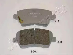 Комплект тормозных колодок дисковый тормоз
