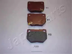 Тормозные колодки JAPANPARTS PP-129AF