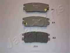 Комплект тормозных колодок дисковый тормоз