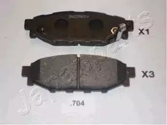 Комплект тормозных колодок дисковый тормоз
