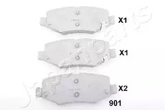 Тормозные колодки JAPANPARTS PP-901AF