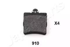 Колодки тормозные дисковые задн JAPANPARTS PP-910AF