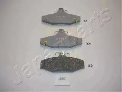 Тормозные колодки JAPANPARTS PP-997AF