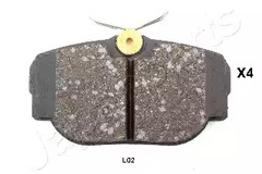 Колодка тормозная дисковая комплект задний JAPANPARTS PP-L02AF