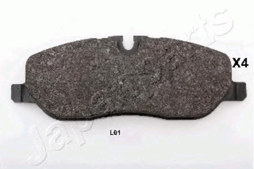 Колодки тормозные дисковые /комплект 4 шт JAPANPARTS PA-L01AF