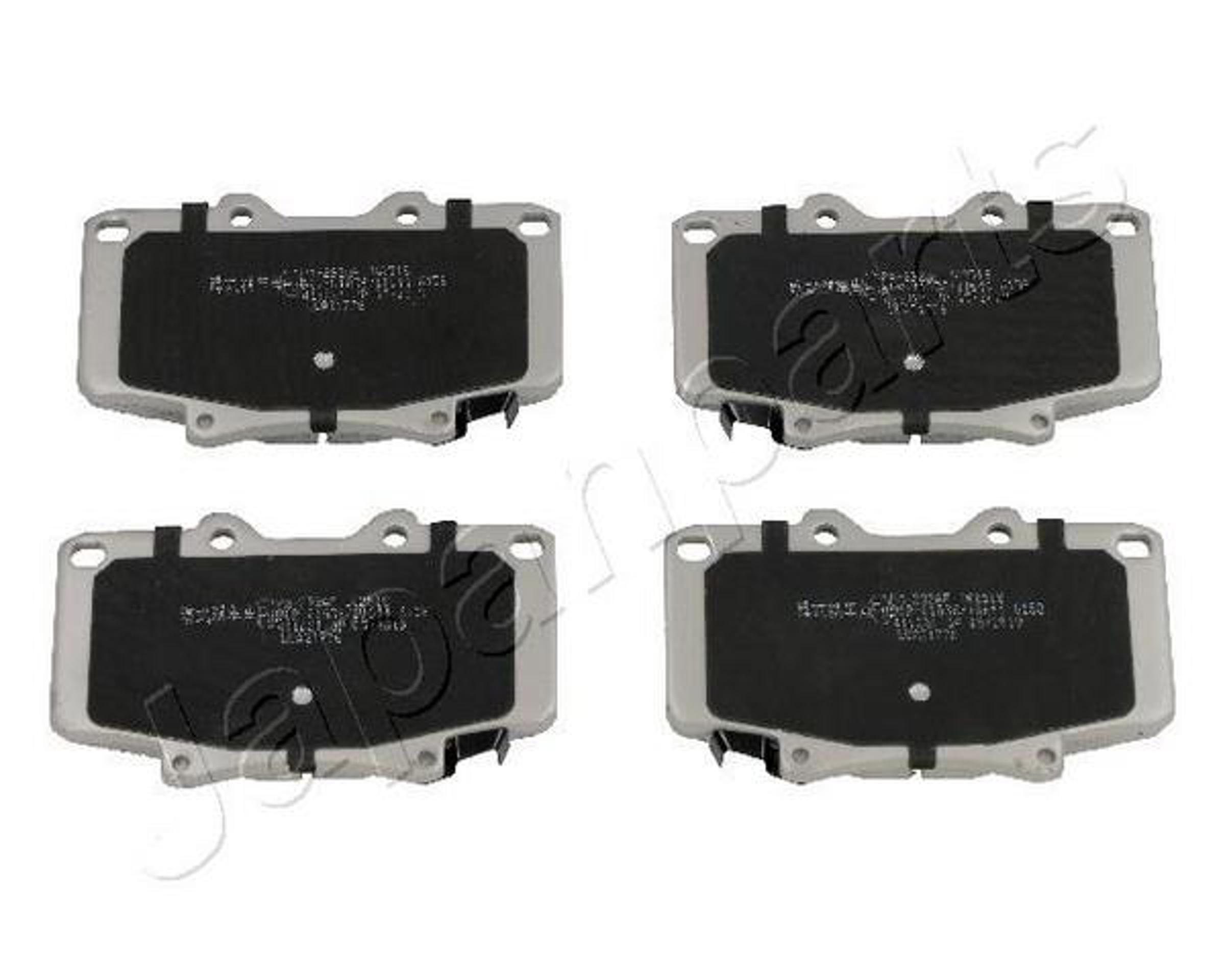 Колодки тормозные дисковые JAPANPARTS PA-292AF