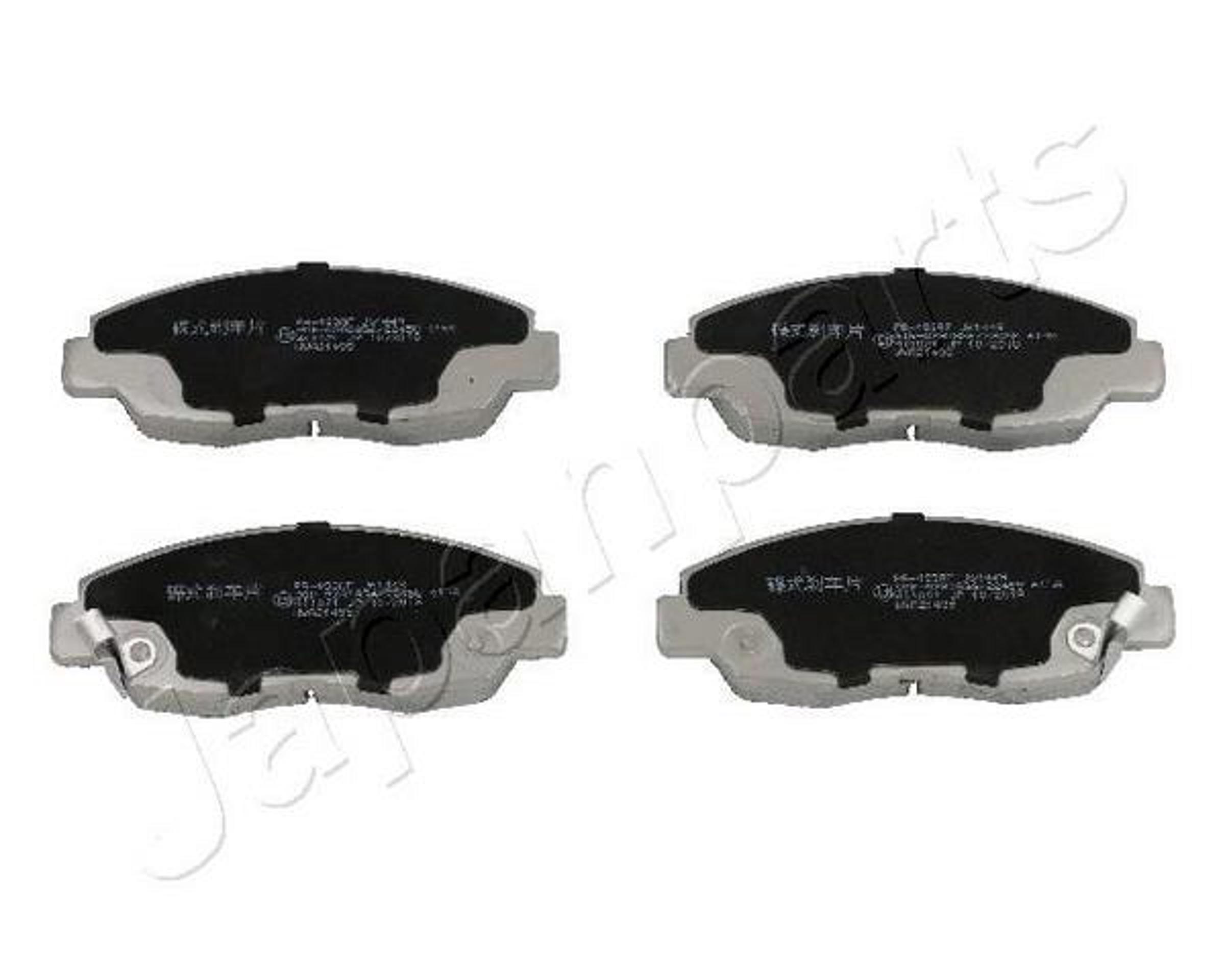 Колодки тормозные дисковые JAPANPARTS PA-493AF