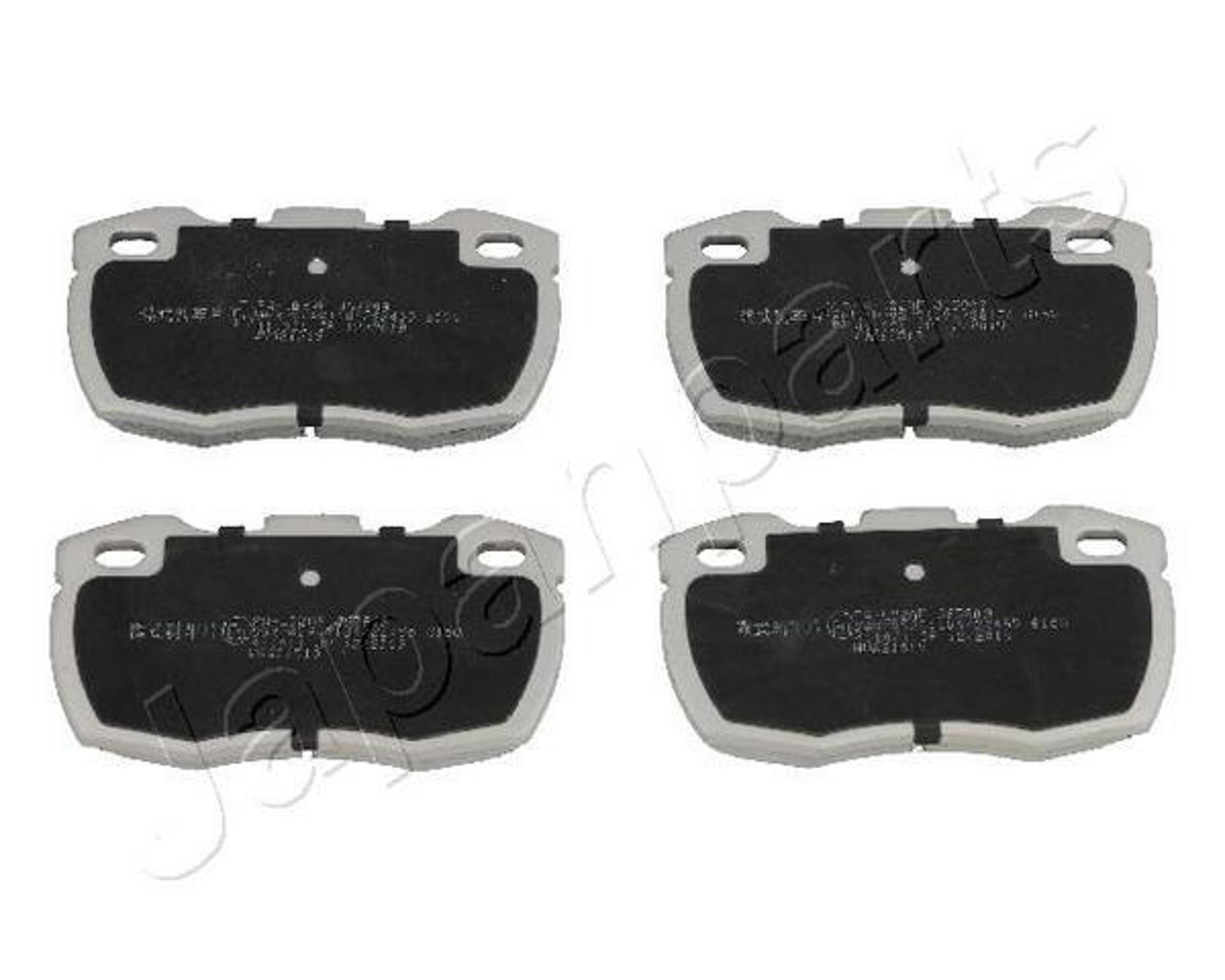 Комплект тормозных колодок дисковый тормоз JAPANPARTS PA-L02AF