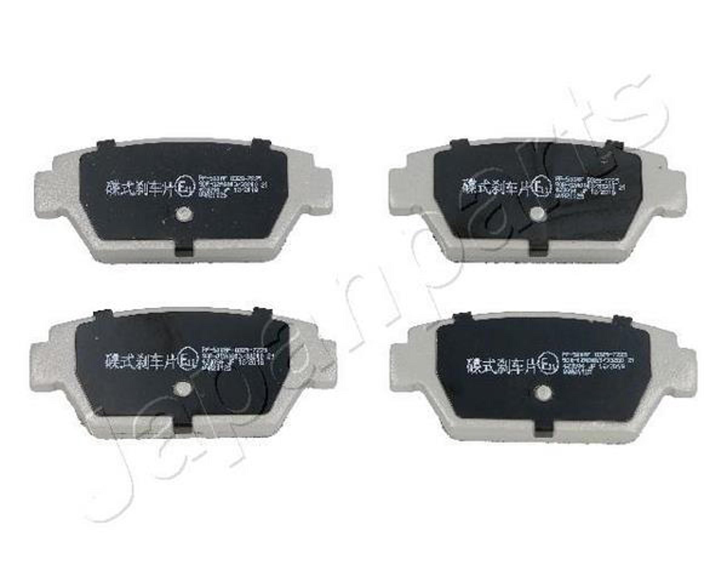Колодки тормозные дисковые JAPANPARTS PP-500AF