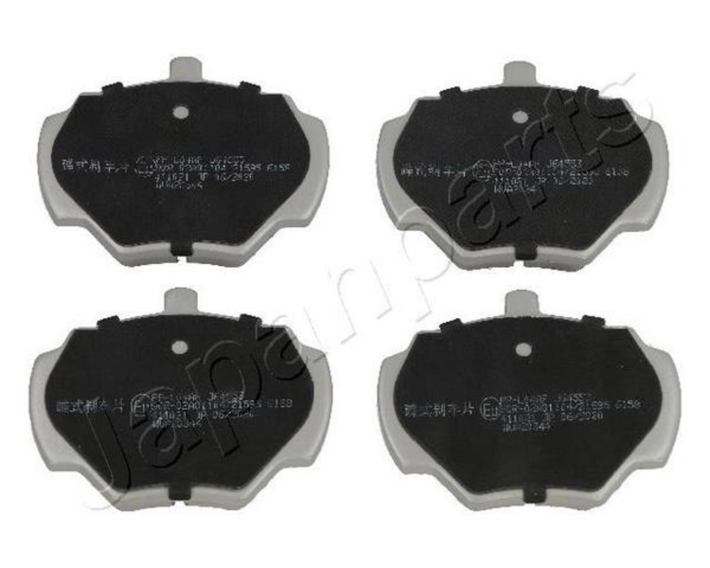 Комплект тормозных колодок дисковый тормоз JAPANPARTS PP-L04AF