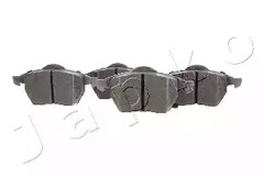Тормозные колодки передние audi a4/a6/vw passat 96- cист.ate (c датчи JAPKO 500004