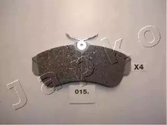 Комплект тормозных колодок дискового тормоз JAPKO 50015