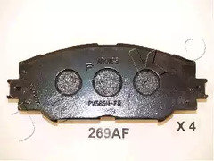 Комплект тормозных колодок дискового тормоз JAPKO 50269