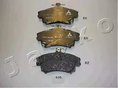 Комплект тормозных колодок дискового тормоз JAPKO 50516