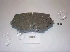 Колодки тормозные дисковые JAPKO 50893